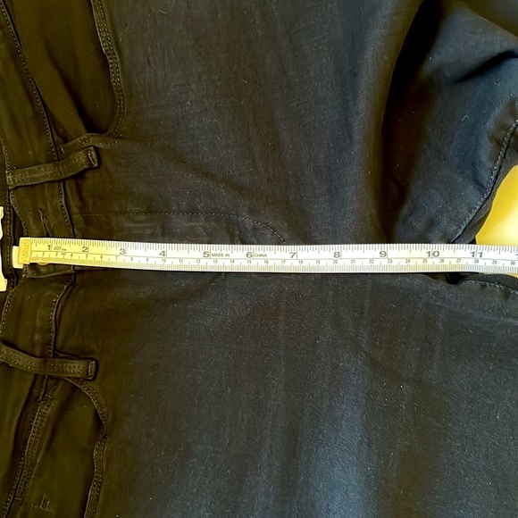 Straight frayed high-rise straight-leg jeans size 28 in excellent condition - Picture 11 of 12